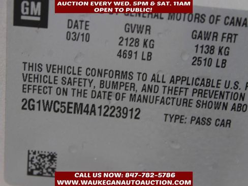 Used 2010 Chevrolet Impala LTZ image 9