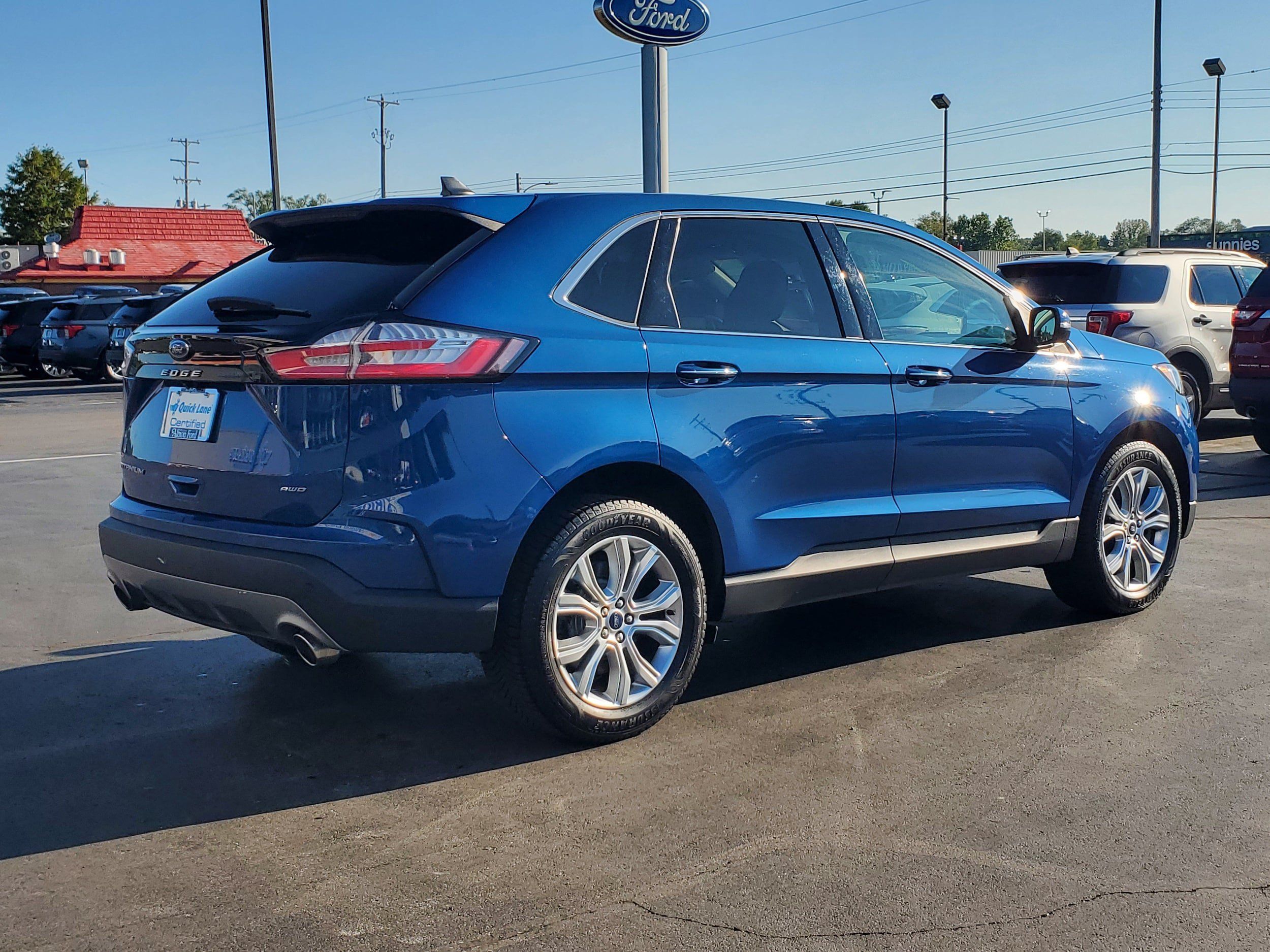 Used 2021 Ford Edge Titanium w/ Cargo Accessory Package AWD/4WD image 4