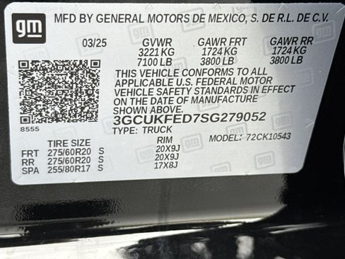 Used 2025 Chevrolet Silverado 1500 LT Trail Boss w/ Convenience Package II AWD/4WD image 36