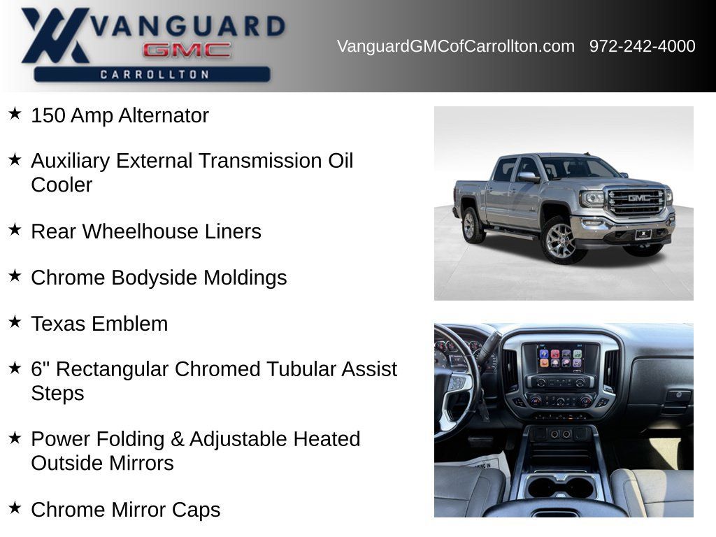 Used 2018 GMC Sierra 1500 SLT w/ Texas SLT Premium Package AWD/4WD image 24