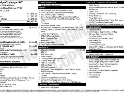 Used 2023 Dodge Challenger R/T w/ Plus Package image 2