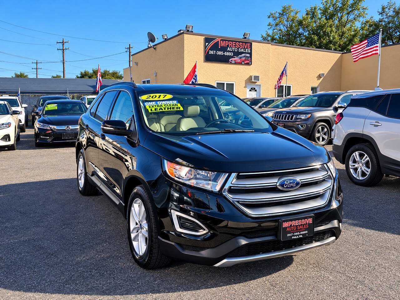 Used 2017 Ford Edge SEL w/ Equipment Group 201A AWD/4WD image 2