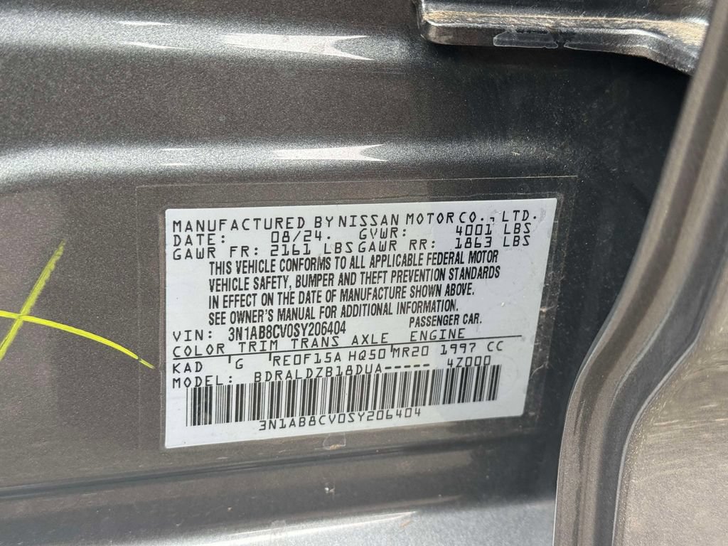 Used 2025 Nissan Sentra SV FWD image 17