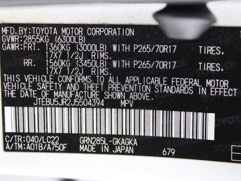 Used 2018 Toyota 4Runner TRD Off-Road Premium AWD/4WD image 41