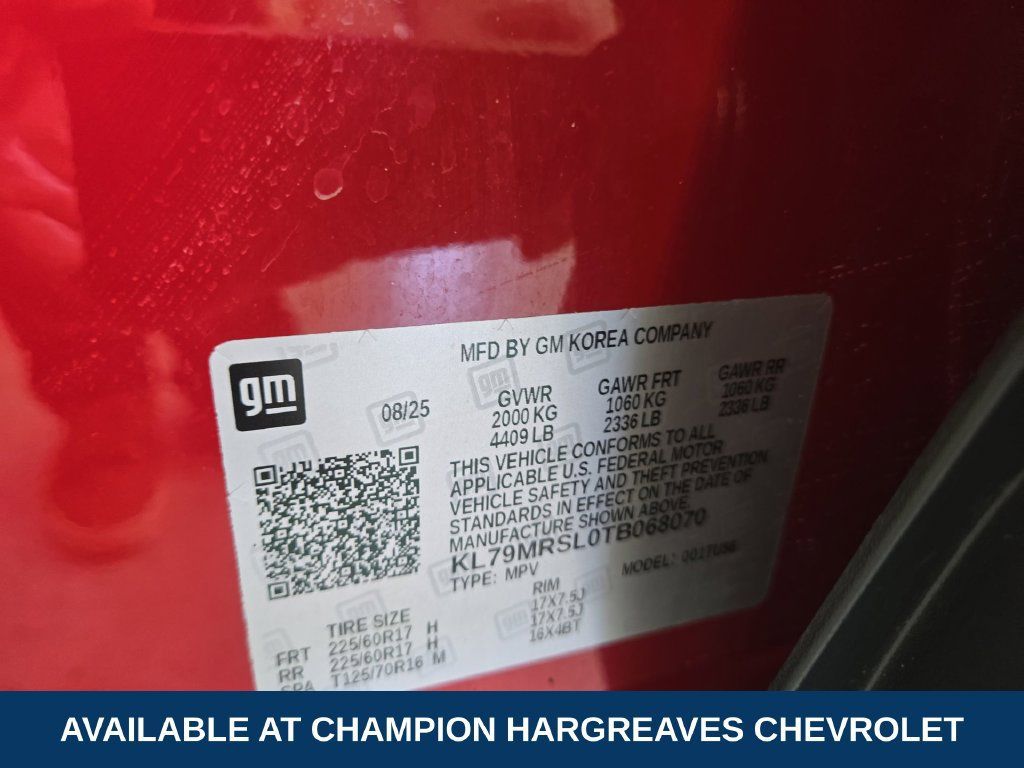 Used 2026 Chevrolet TrailBlazer LT AWD/4WD image 42