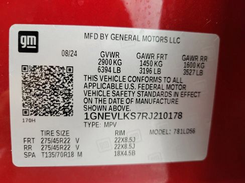 Used 2024 Chevrolet Traverse RS image 31