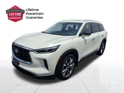 Used 2023 INFINITI QX60 Luxe w/ Performance Audio Package FWD image 1