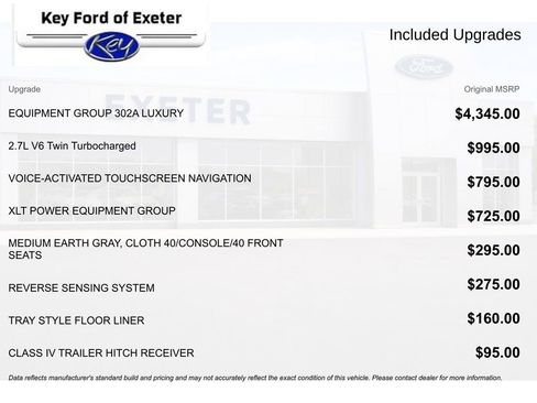 Used 2019 Ford F150 XLT w/ Equipment Group 302A Luxury AWD/4WD image 12