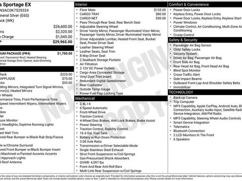 Used 2019 Kia Sportage EX w/ EX Premium Package FWD image 5