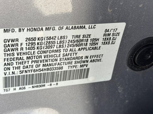 Used 2017 Honda Pilot EX-L image 21