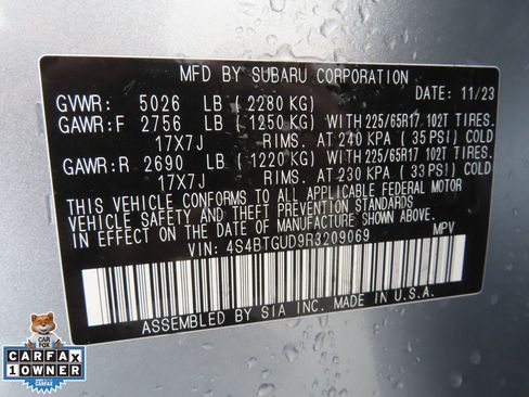 Certified 2024 Subaru Outback Wilderness image 31