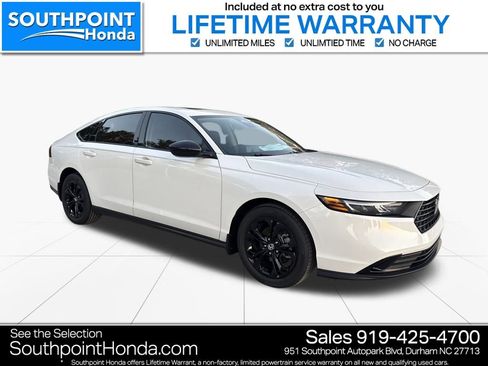 New 2025 Honda Accord SE image 1