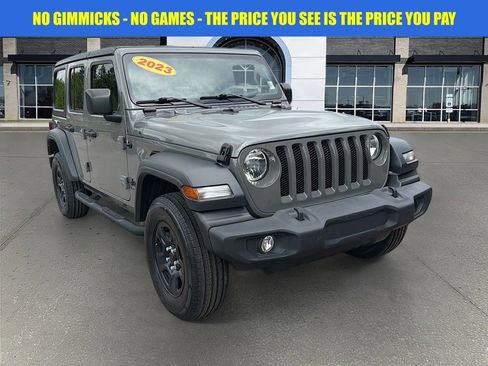 Used 2023 Jeep Wrangler Unlimited Sport AWD/4WD image 1