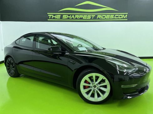 Used 2023 Tesla Model 3 Performance AWD/4WD image 1