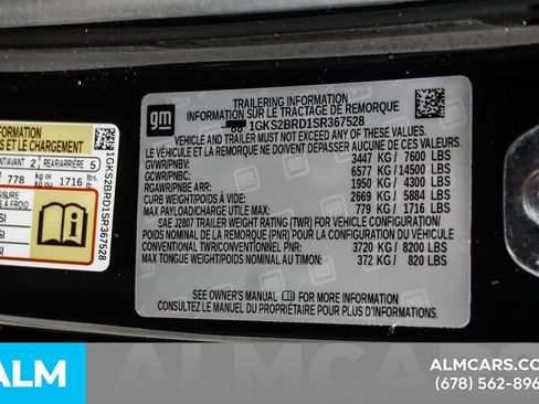 Used 2025 GMC Yukon Elevation AWD/4WD image 63