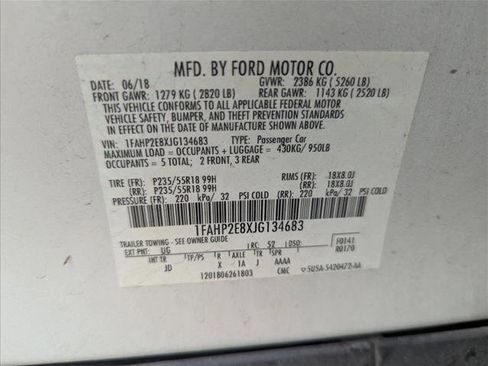 Used 2018 Ford Taurus SEL w/ Equipment Group 201A image 17