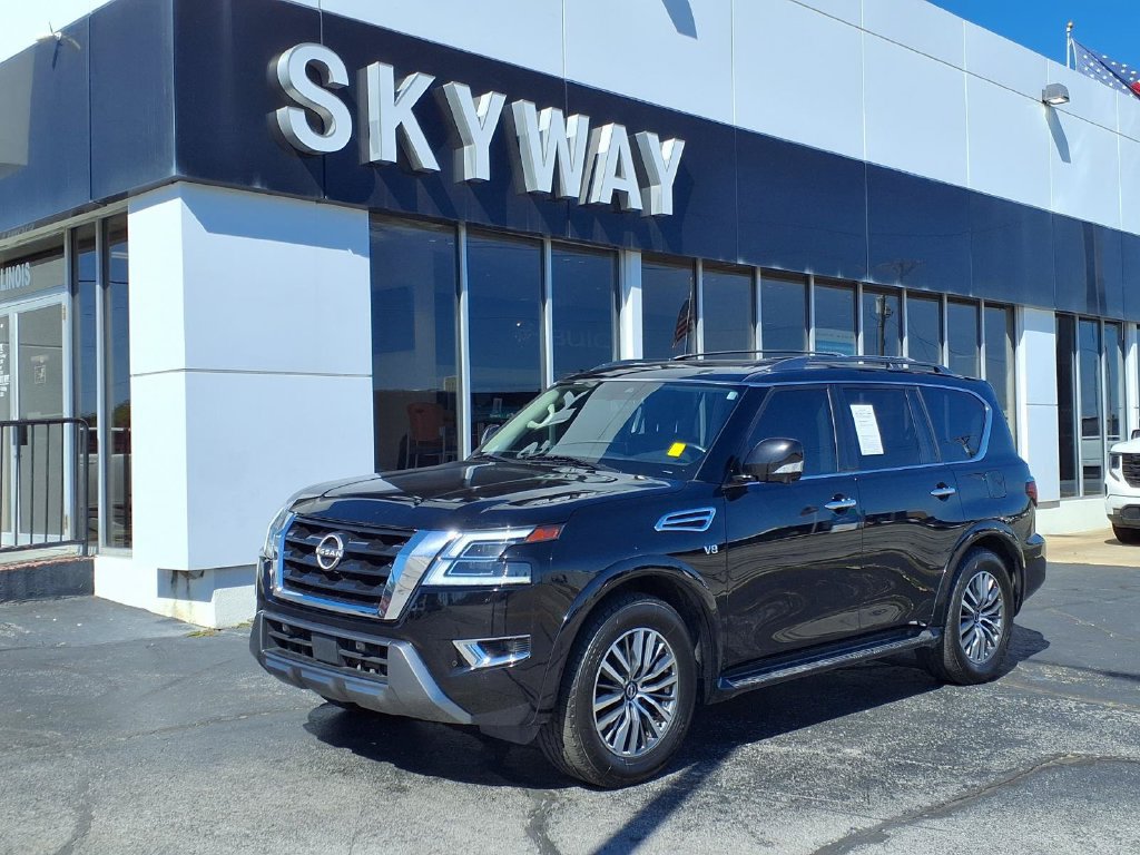 Used 2021 Nissan Armada SL w/ Captain's Chairs Package RWD image 1