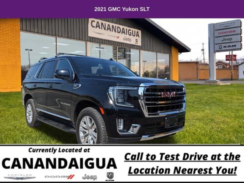 Used 2021 GMC Yukon SLT w/ SLT Premium Package AWD/4WD image 1