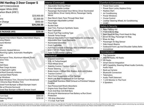 Used 2019 MINI Cooper S w/ Storage Package FWD image 6