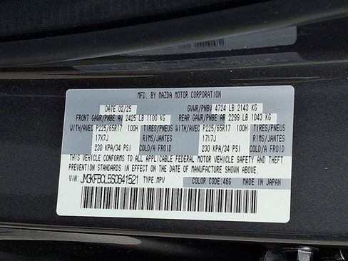Certified 2025 MAZDA CX-5 AWD 2.5 S w/ Preferred Package image 27