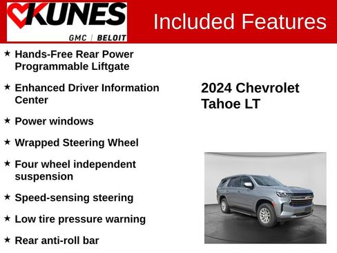 Used 2024 Chevrolet Tahoe LT AWD/4WD image 3