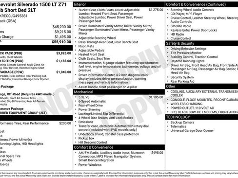 Used 2018 Chevrolet Silverado 1500 LT w/ LPO, Black Pack image 7