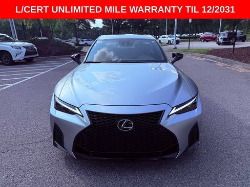 Certified 2025 Lexus IS 350 F Sport w/ Accessory Package 2 RWD image 2