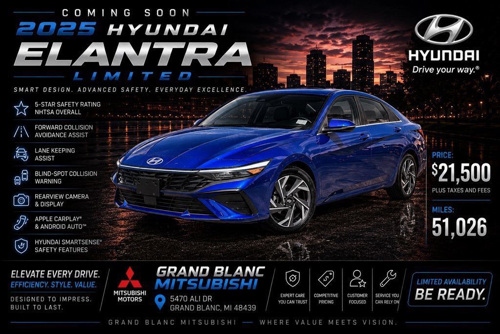 Used 2025 Hyundai Elantra Limited FWD image 1