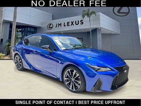 Certified 2025 Lexus IS 350 F Sport w/ Accessory Package RWD image 1