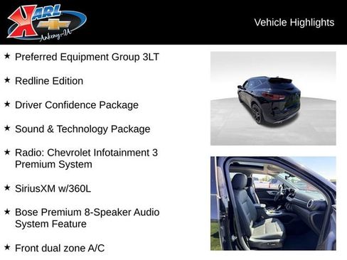 Certified 2023 Chevrolet Blazer LT w/ Sound & Technology Package AWD/4WD image 2
