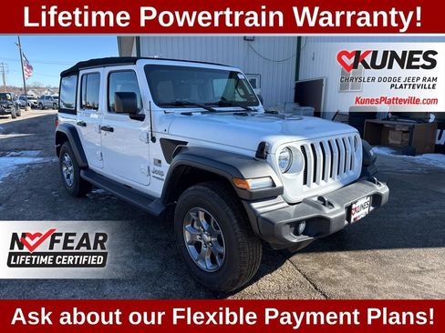 Used 2020 Jeep Wrangler Unlimited Sport AWD/4WD image 3
