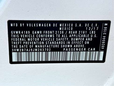 Used 2018 Volkswagen Jetta S w/ Cold Weather Package image 24