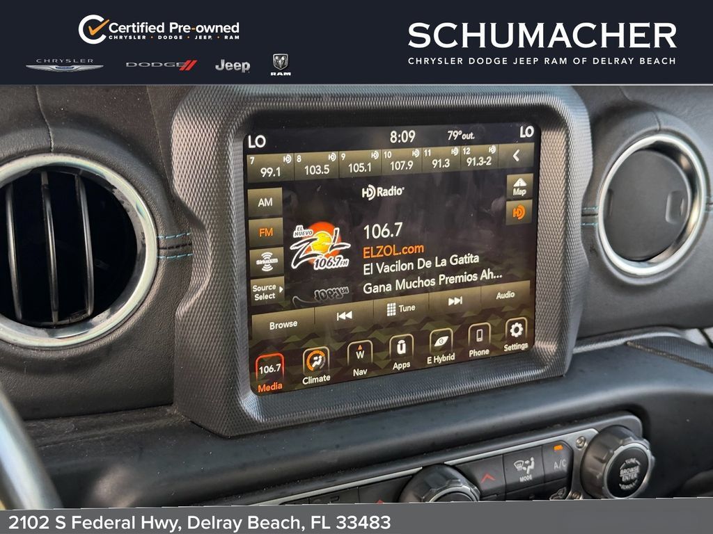 Used 2022 Jeep Wrangler Unlimited Rubicon 4xe w/ Steel Bumper Group AWD/4WD image 20