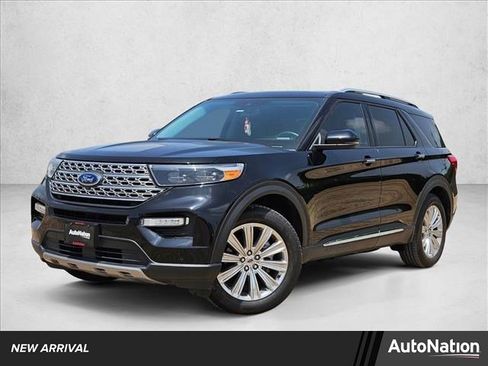 Used 2021 Ford Explorer Limited w/ Equipment Group 301A RWD image 1