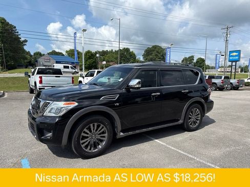 Used 2018 Nissan Armada Platinum w/ Captain Seat Package AWD/4WD image 2