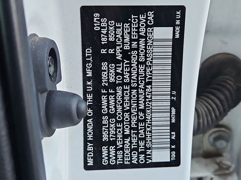 Used 2019 Honda Civic Sport image 35