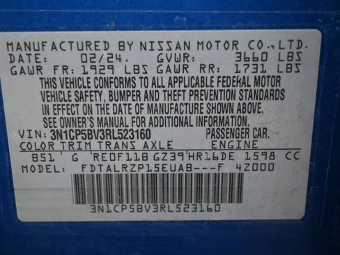 Used 2024 Nissan Kicks S w/ Interior Electronics Package FWD image 9