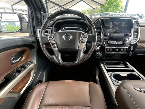 Used 2021 Nissan Titan Platinum Reserve w/ Moonroof Package AWD/4WD image 6