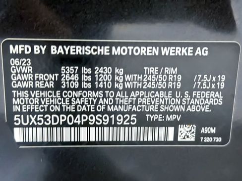 Used 2023 BMW X3 xDrive30i w/ Premium Package AWD/4WD image 30