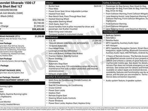 Used 2024 Chevrolet Silverado 1500 LT w/ Z71 Off-Road Package AWD/4WD image 9