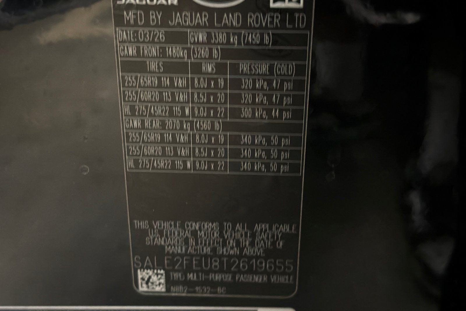 New 2026 Land Rover Defender 130 X-Dynamic SE AWD/4WD image 23