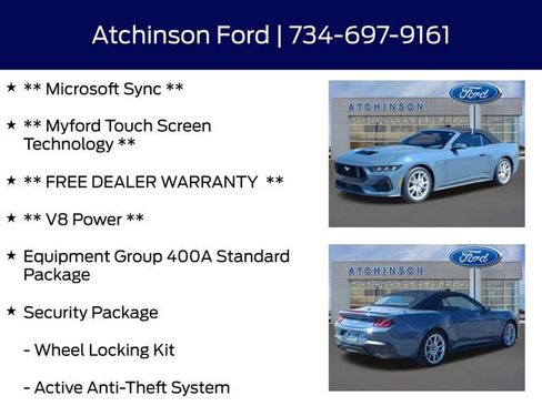 Certified 2024 Ford Mustang GT Premium RWD image 9