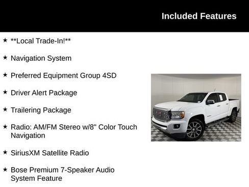 Used 2017 GMC Canyon Denali AWD/4WD image 4