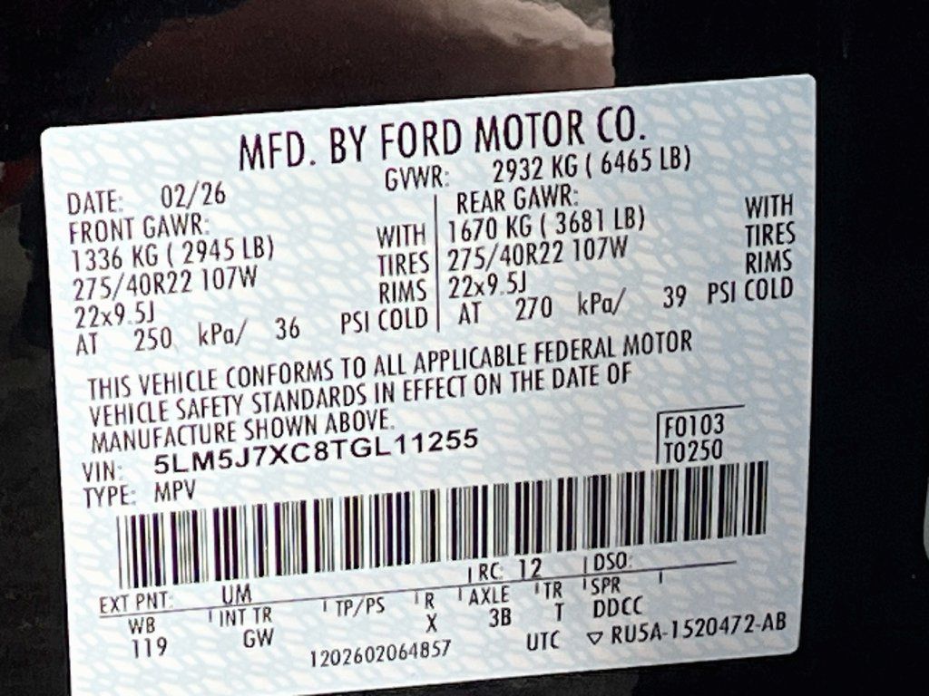 Used 2026 Lincoln Aviator Reserve AWD/4WD image 35
