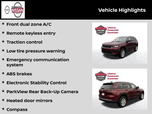 Used 2025 Jeep Grand Cherokee Laredo X image 3