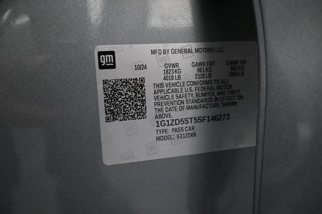 Certified 2025 Chevrolet Malibu LT FWD image 15