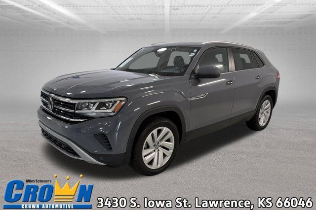 Certified 2021 Volkswagen Atlas Cross Sport SE w/ Panoramic Sunroof Package AWD/4WD image 1