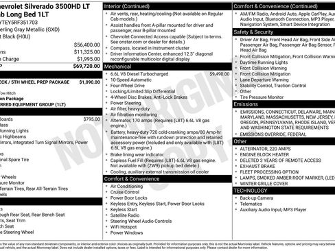 Used 2024 Chevrolet Silverado 3500 LT image 37