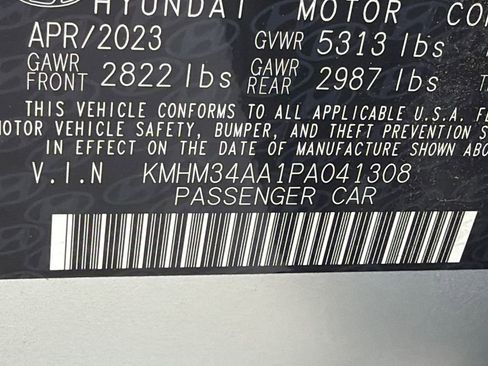 Used 2023 Hyundai Ioniq 6 SEL w/ Cargo Package RWD image 31