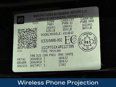 Used 2024 Chevrolet Colorado Trail Boss w/ Technology Package image 31